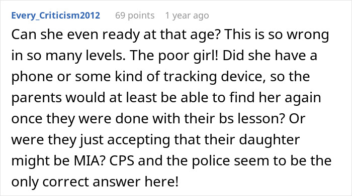 Parents Abandon 5YO Daughter In Another City As A “Lesson”, Neighbor Who Found Her Calls CPS Fast