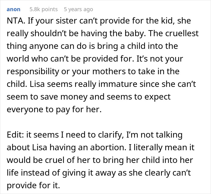 Pregnant Lady In Tears As Half-Brother Refuses To Adopt Her Future Baby Since She’s Totally Broke