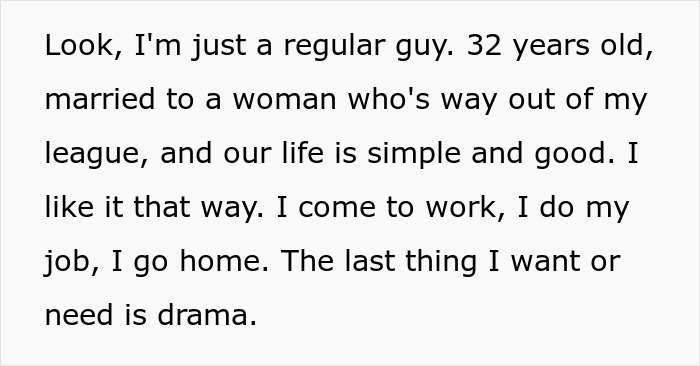 18YO Keeps Trying To Flirt With Married 32YO At Work, He Bluntly Shuts Her Down, She Gets Very Mad 18YO Keeps Trying To Flirt With Married 32YO At Work, He Bluntly Shuts Her Down, She Gets Very Mad