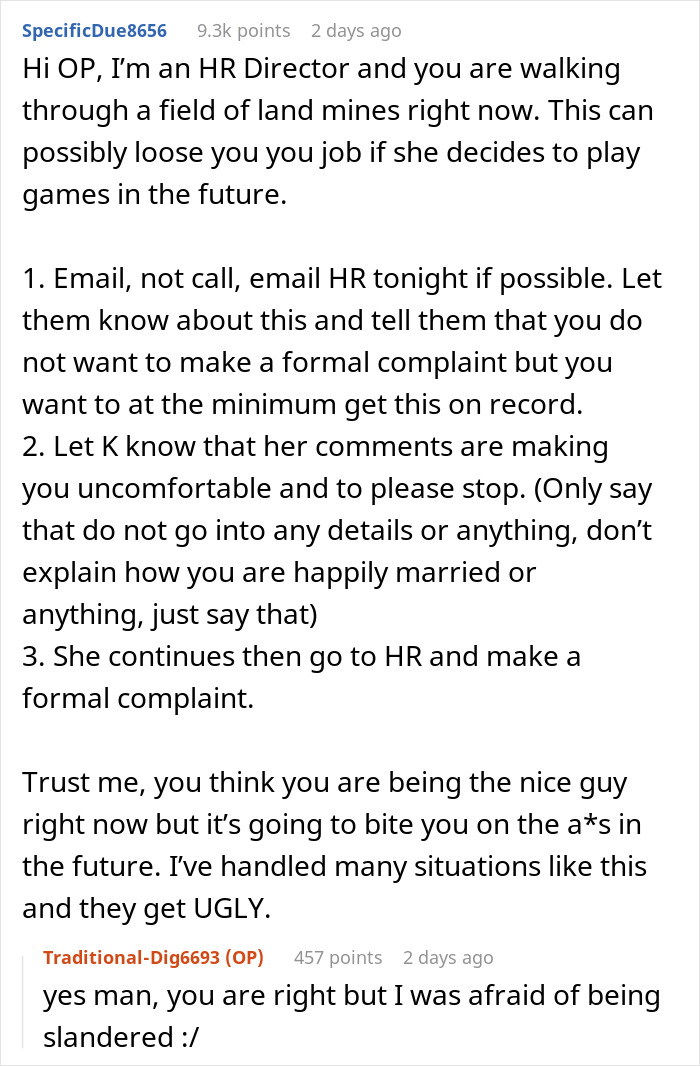 18YO Keeps Trying To Flirt With Married 32YO At Work, He Bluntly Shuts Her Down, She Gets Very Mad 18YO Keeps Trying To Flirt With Married 32YO At Work, He Bluntly Shuts Her Down, She Gets Very Mad
