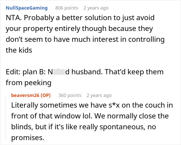 Neighbor Blames Woman For Wanting Privacy, Acts Like It&#8217;s Okay For Her Kids To Peek Through Windows