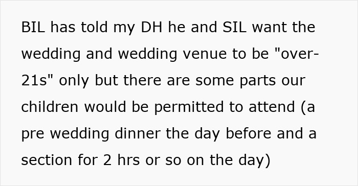 Groom Demands Brother Attend Child-Free Wedding, Gets Mad His Wife Will Stay Home With The Kids