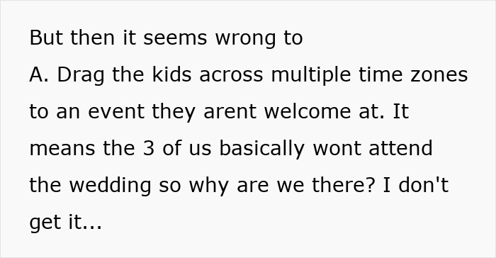 Groom Demands Brother Attend Child-Free Wedding, Gets Mad His Wife Will Stay Home With The Kids