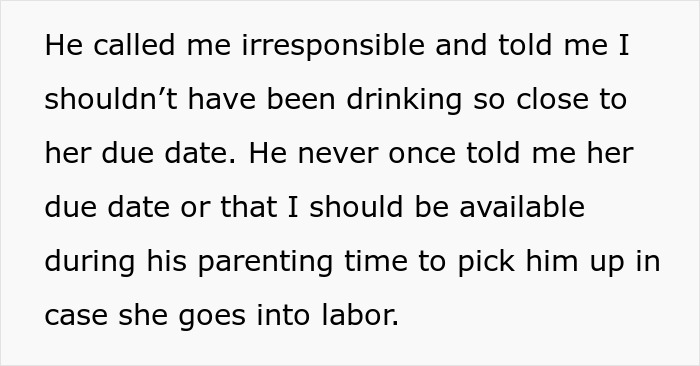 Mom Refuses To Drive Drunk To Pick Up 4YO, Ex Argues Over It For 30 Mins While His GF Is In Labor