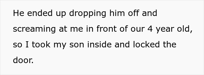 Mom Refuses To Drive Drunk To Pick Up 4YO, Ex Argues Over It For 30 Mins While His GF Is In Labor