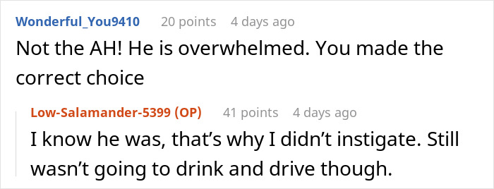 Mom Refuses To Drive Drunk To Pick Up 4YO, Ex Argues Over It For 30 Mins While His GF Is In Labor