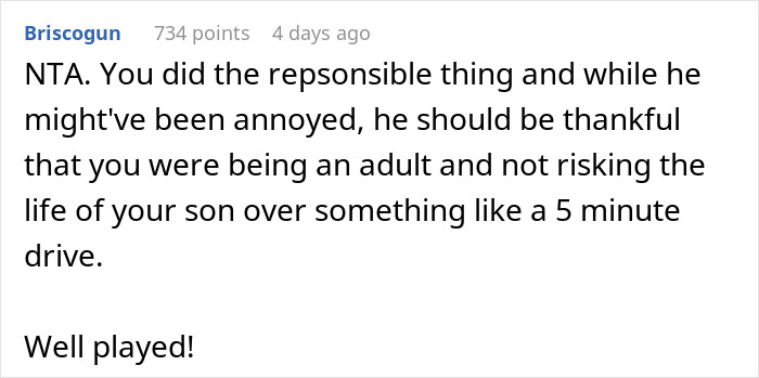 Mom Refuses To Drive Drunk To Pick Up 4YO, Ex Argues Over It For 30 Mins While His GF Is In Labor