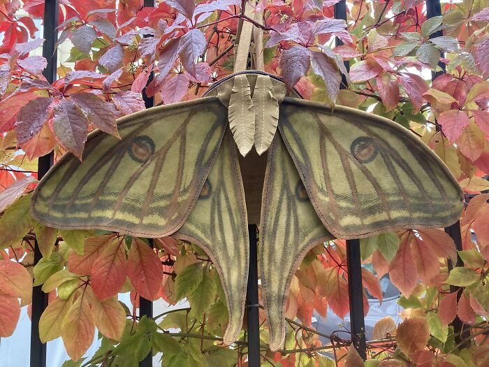 I Made A Luna Moth Backpack