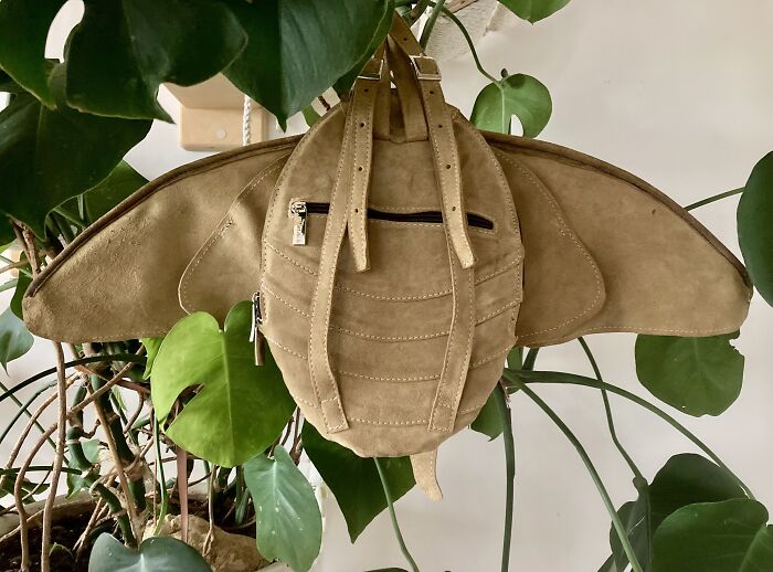 I Made A Luna Moth Backpack