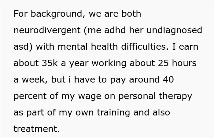 Man Expects GF’s Help So He Can Work Less For His Mental Health, Gets Told It’s Unfair Man Expects GF’s Help So He Can Work Less For His Mental Health, Gets Told It’s Unfair