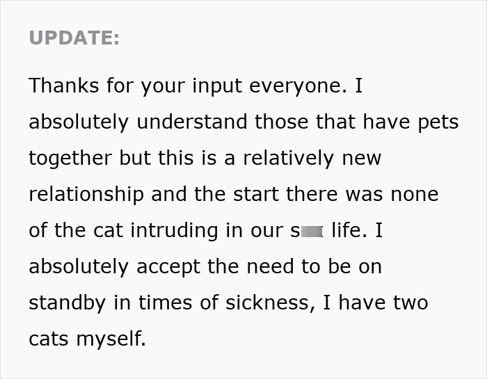 Man Cancels Date And Vacay With GF For His Sick Cat, She&#8217;s Irked He Never Puts Her Before The Pet