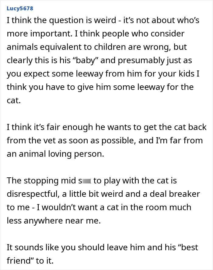 Man Cancels Date And Vacay With GF For His Sick Cat, She&#8217;s Irked He Never Puts Her Before The Pet
