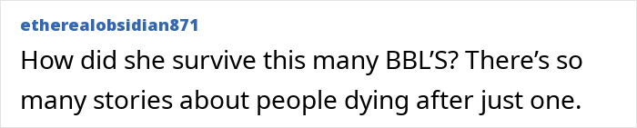 Plastic Surgery Enthusiast Who Paid $148k For 5 BBLs Shocks The Internet With Her ‘Before’ Photos Plastic Surgery Enthusiast Who Paid $148k For 5 BBLs Shocks The Internet With Her ‘Before’ Photos