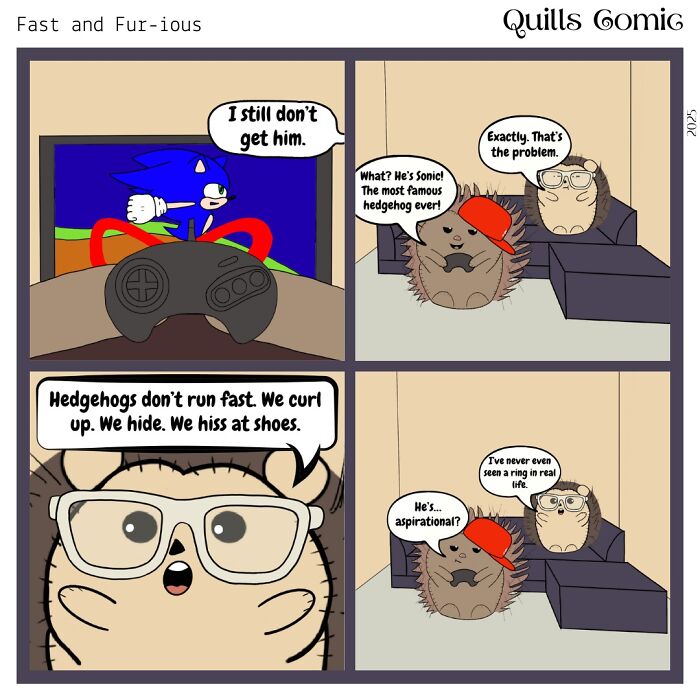 21 Funny Comics About Gaming, Life, And A Prickly Roommate Duo