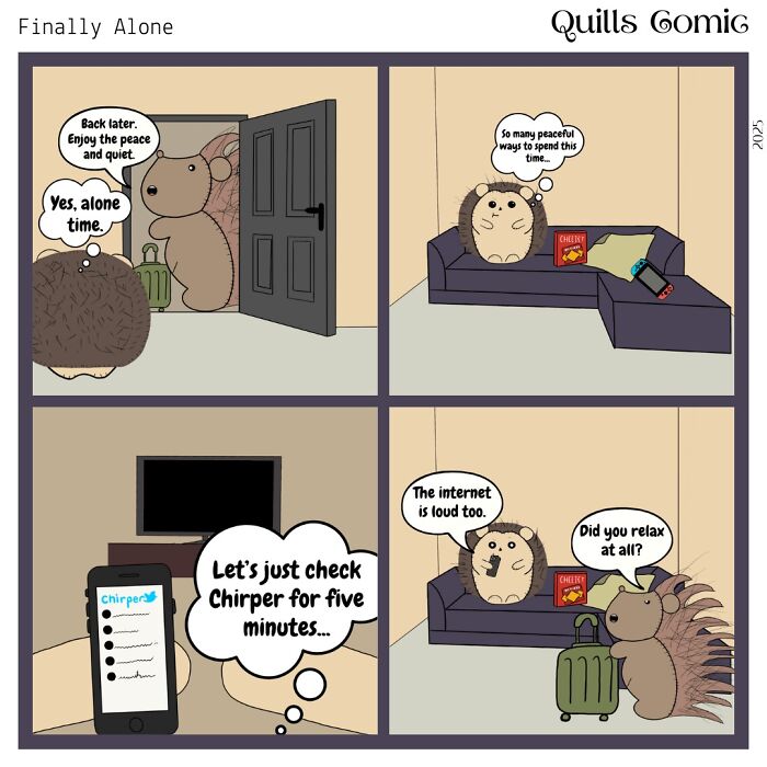 21 Funny Comics About Gaming, Life, And A Prickly Roommate Duo