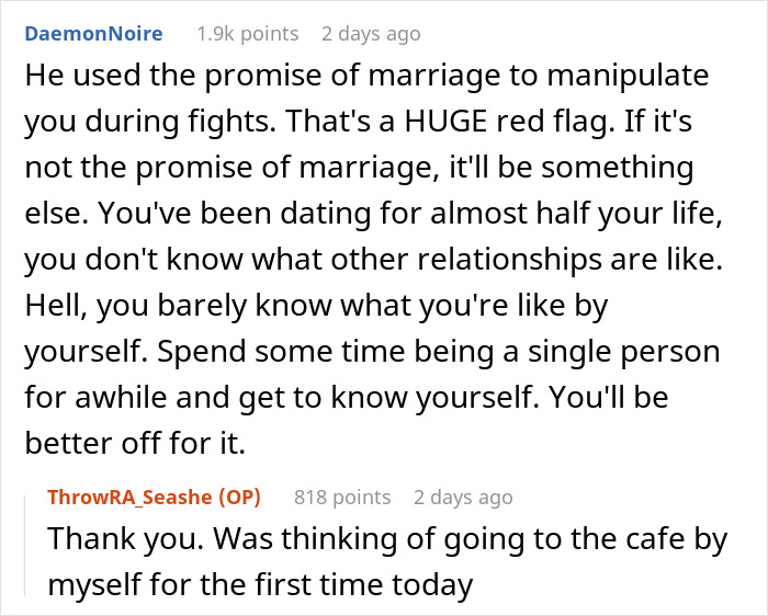 Man Proposes 2 Months After GF Dumped Him, Shows His True Colors When She Refuses