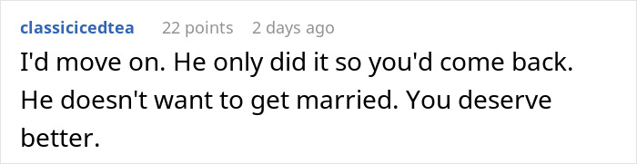 Man Proposes 2 Months After GF Dumped Him, Shows His True Colors When She Refuses
