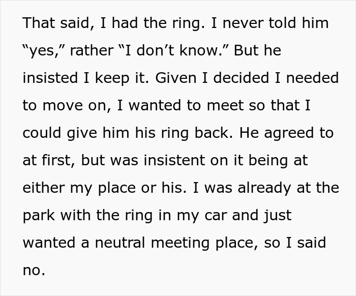 Man Proposes 2 Months After GF Dumped Him, Shows His True Colors When She Refuses