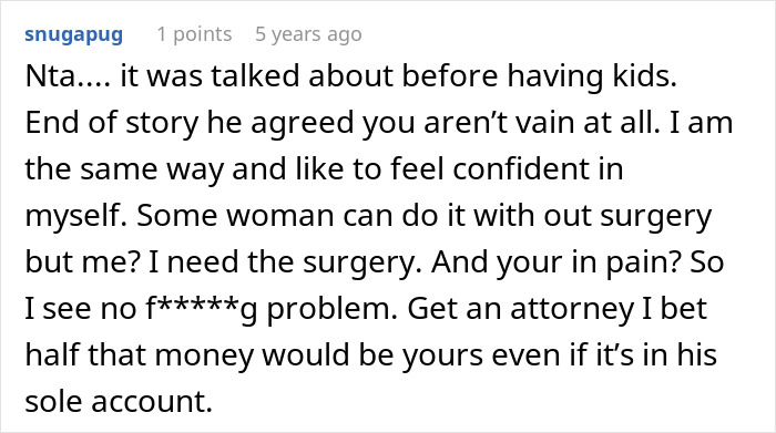 Woman’s Dream Of Having Tummy Tuck Falls To Pieces After Husband ‘Steals’ Her $15k Savings