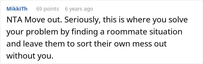 Sibling Refuses To Keep Paying Rent To Parents After Finding Out Sister Lives Rent Free