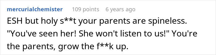 Sibling Refuses To Keep Paying Rent To Parents After Finding Out Sister Lives Rent Free