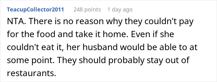 Autistic Woman Has A Panic Attack At Restaurant, Complains When She Doesn’t Get Her Food For Free