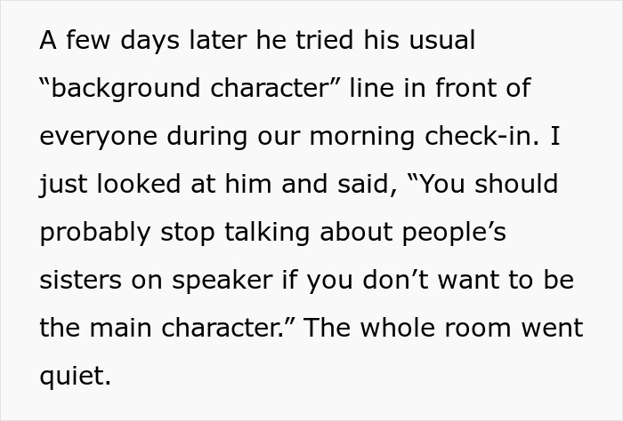 Office Bully Always Mocks Quiet Coworker, They Shut Him Up By Threatening To Reveal His Secret