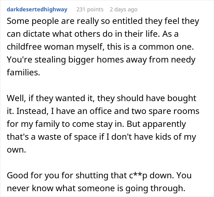 Nosy Neighbor Shames Couple For Owning Big Home With No Kids, Their Heartbreaking Reply Silences Her