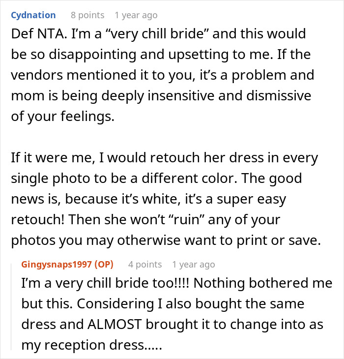 Bride Horrified As Cousin Wears Long White Dress To Her Wedding, Furious As Her Mom Approved It