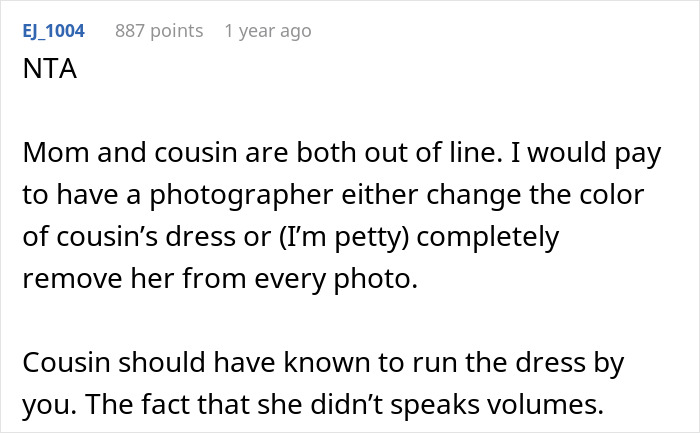 Bride Horrified As Cousin Wears Long White Dress To Her Wedding, Furious As Her Mom Approved It