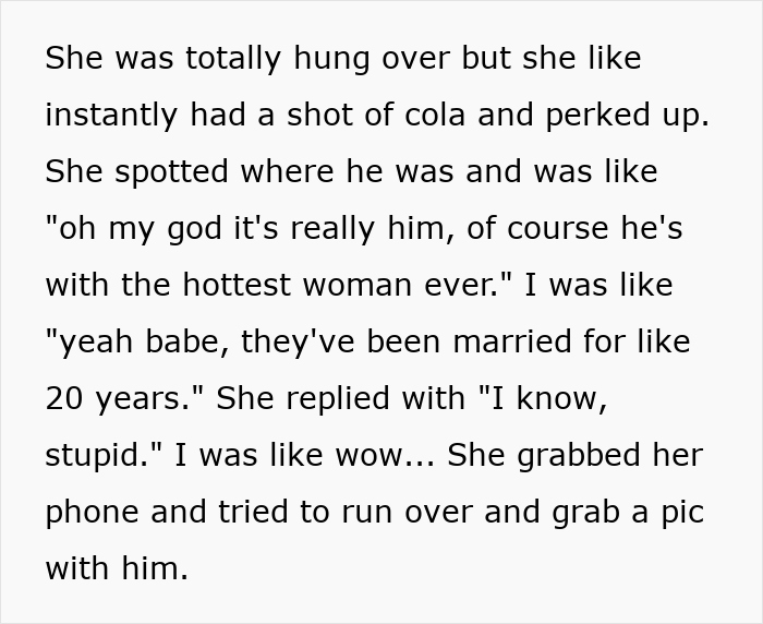 Wife Meets Her Celebrity Crush, Won’t Speak To Husband When He Asks Her To Respect His Privacy
