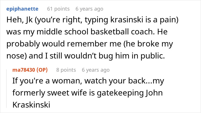 Wife Meets Her Celebrity Crush, Won’t Speak To Husband When He Asks Her To Respect His Privacy