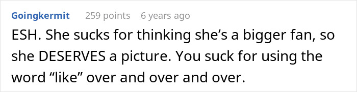 Wife Meets Her Celebrity Crush, Won’t Speak To Husband When He Asks Her To Respect His Privacy