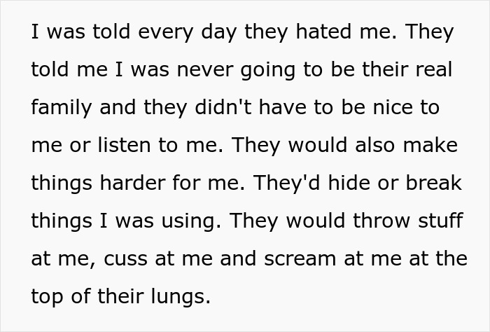 Mom Poisons Her Kids Against Stepmom, They Keep Hating Her Even As Adults, She&#8217;s Done With Them