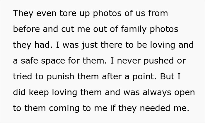 Mom Poisons Her Kids Against Stepmom, They Keep Hating Her Even As Adults, She&#8217;s Done With Them
