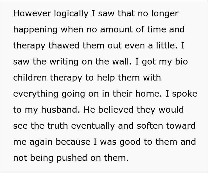 Mom Poisons Her Kids Against Stepmom, They Keep Hating Her Even As Adults, She&#8217;s Done With Them