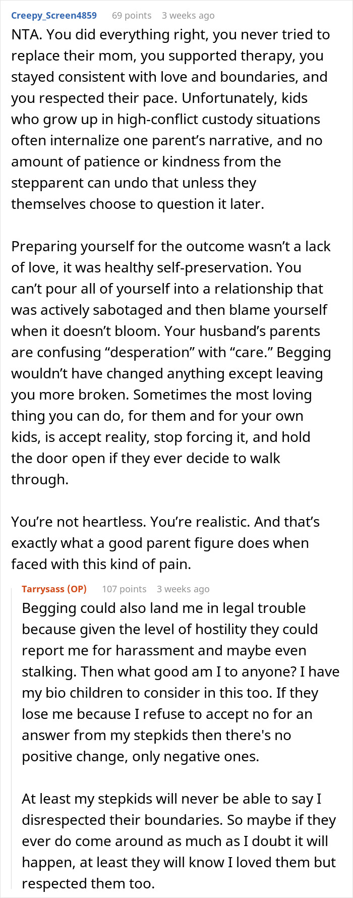 Mom Poisons Her Kids Against Stepmom, They Keep Hating Her Even As Adults, She&#8217;s Done With Them