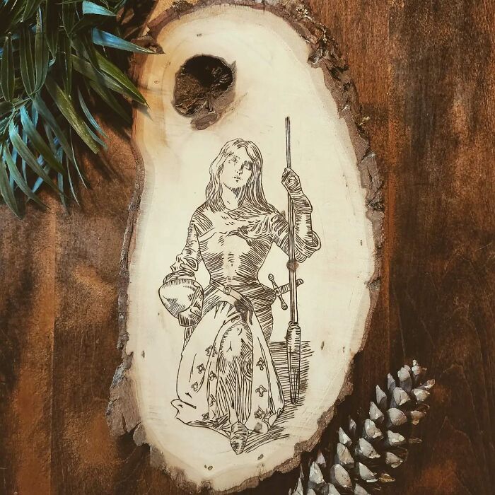Canadian Artist Kat Slota Uses Fire To Create Stunning Wood-Burned Artworks (44 Pics)