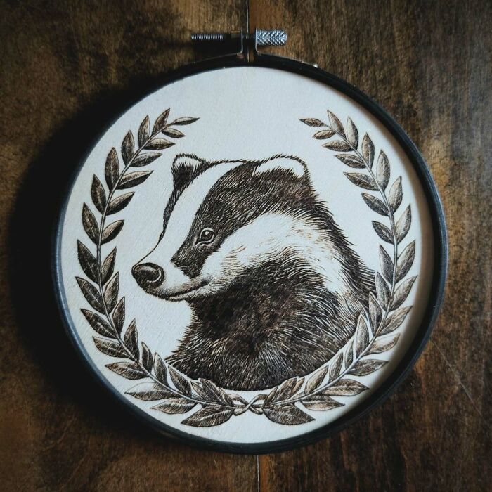 Canadian Artist Kat Slota Uses Fire To Create Stunning Wood-Burned Artworks (44 Pics)