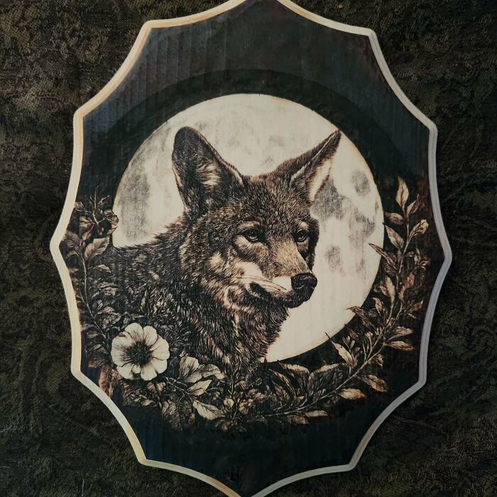 Canadian Artist Kat Slota Uses Fire To Create Stunning Wood-Burned Artworks (44 Pics)