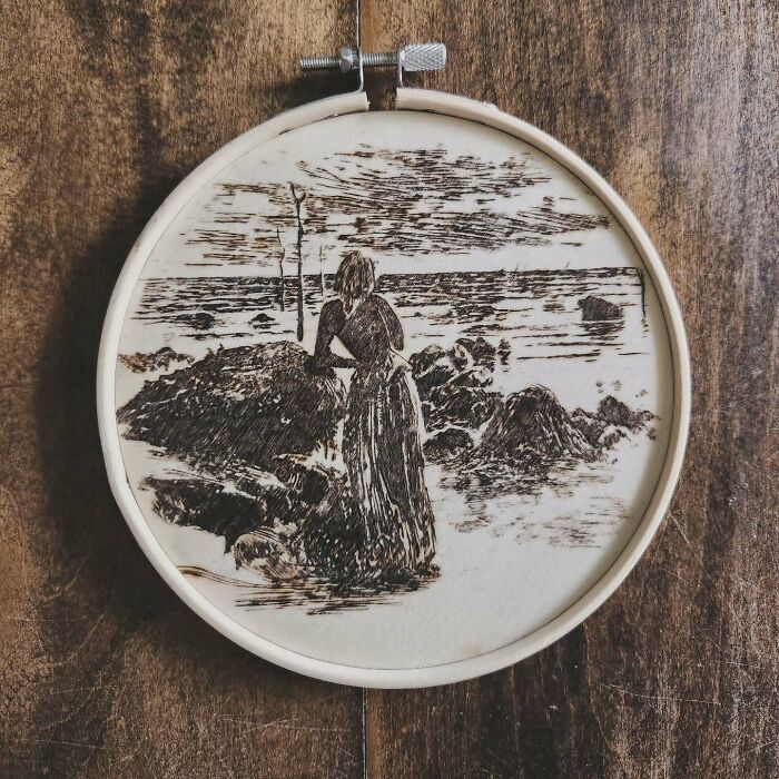 Canadian Artist Kat Slota Uses Fire To Create Stunning Wood-Burned Artworks (44 Pics)