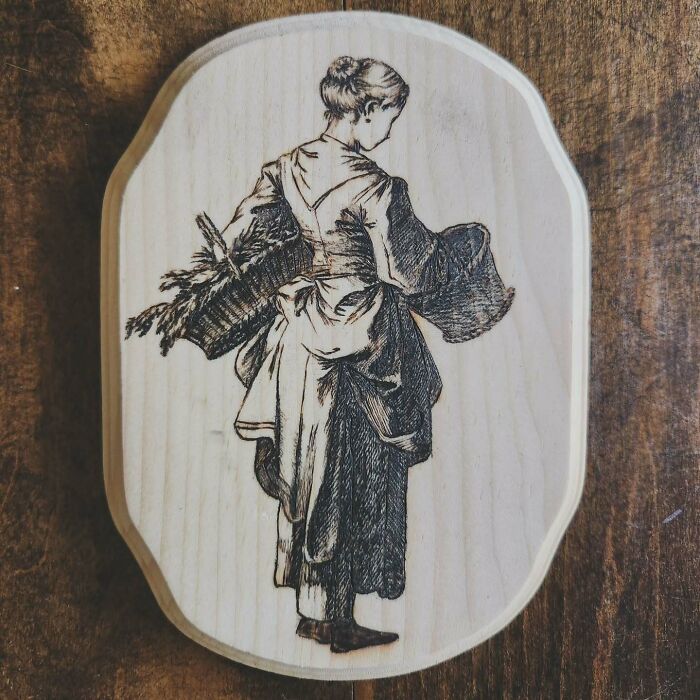 Canadian Artist Kat Slota Uses Fire To Create Stunning Wood-Burned Artworks (44 Pics)
