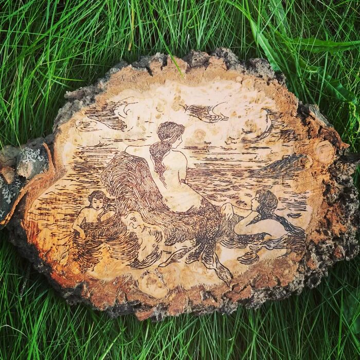 Canadian Artist Kat Slota Uses Fire To Create Stunning Wood-Burned Artworks (44 Pics)