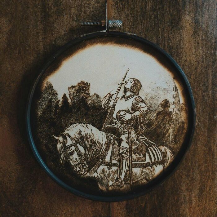 Canadian Artist Kat Slota Uses Fire To Create Stunning Wood-Burned Artworks (44 Pics)