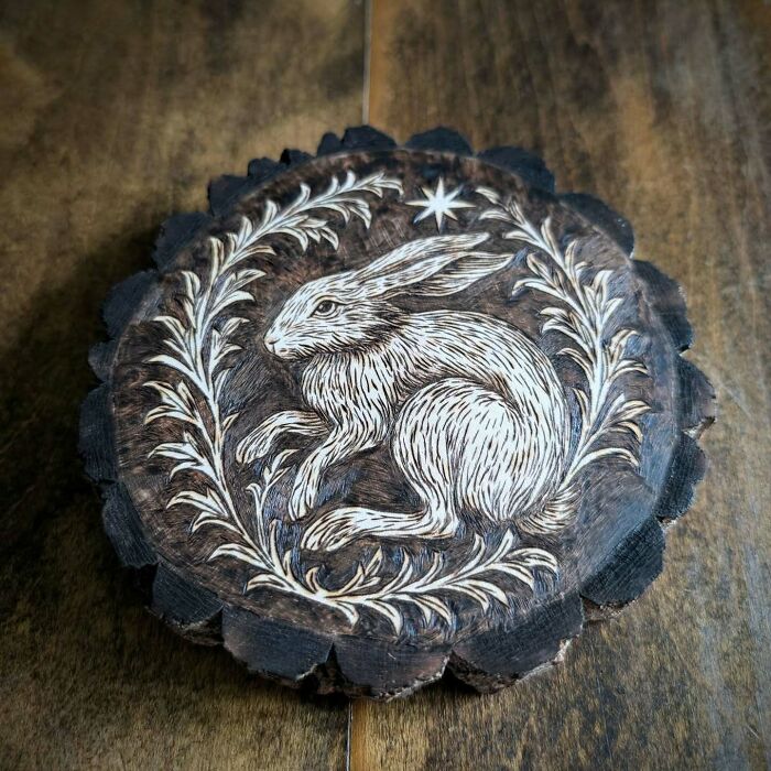 Canadian Artist Kat Slota Uses Fire To Create Stunning Wood-Burned Artworks (44 Pics)