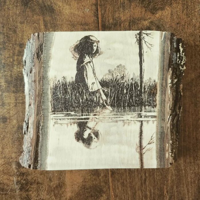 Canadian Artist Kat Slota Uses Fire To Create Stunning Wood-Burned Artworks (44 Pics)