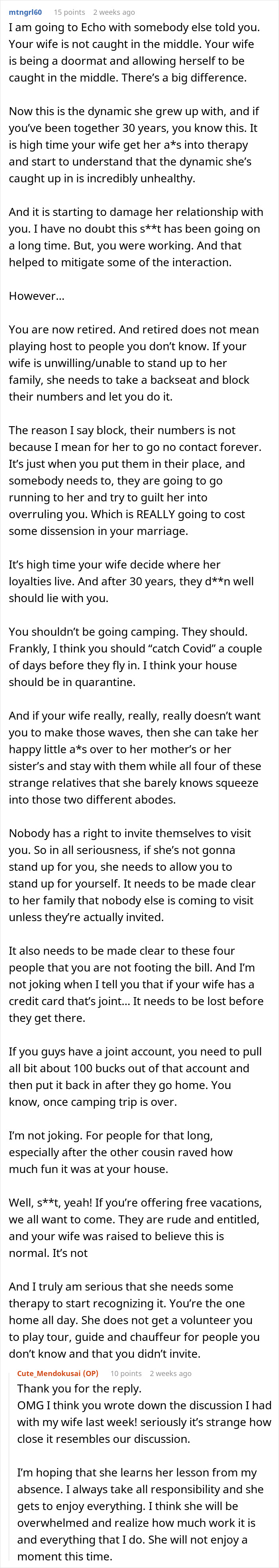 &#8220;Get A Rental Car And Stay In A Hotel!”: Man Fed Up With Mooch “Relatives,” Refuses To House Them