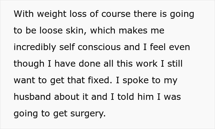 Husband Calls His Wife &#8220;Selfish And Vain&#8221; For Choosing Surgery Over Having Another Baby