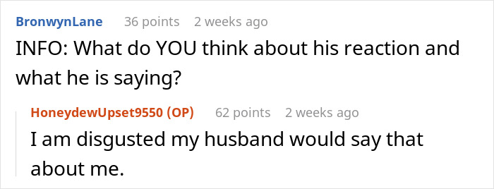 Husband Calls His Wife &#8220;Selfish And Vain&#8221; For Choosing Surgery Over Having Another Baby