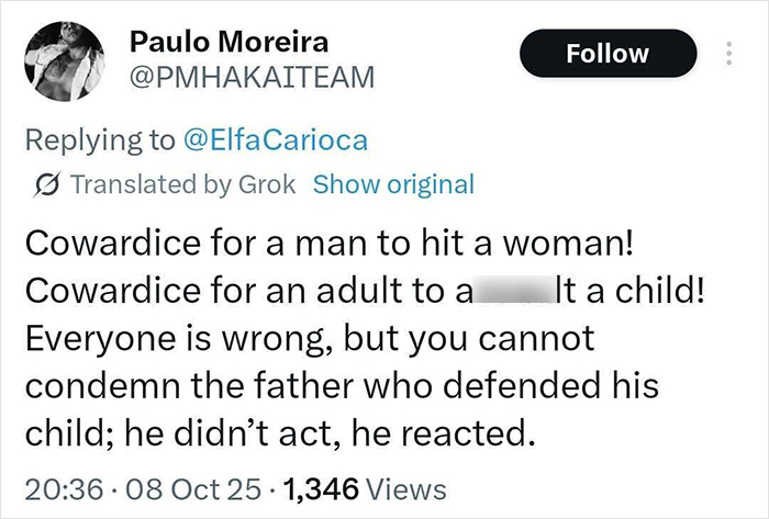 Act Of Violence Against A Woman Turns Into A Viral Debate After Many Defend The Man Who Did It